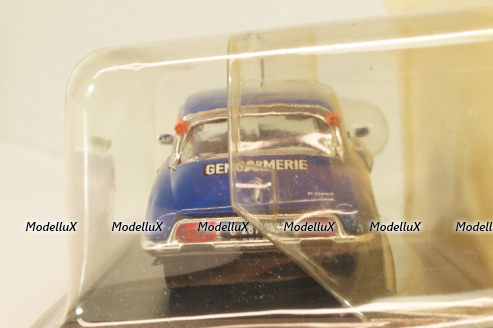 Citroen DS Gendarmerie nationale 1971, blue, Police, Citroen DS Collection, Atlas 1:43