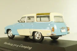 Wartburg 311/5 Camping 1960, white/blue, 7230030, Atlas 1:43