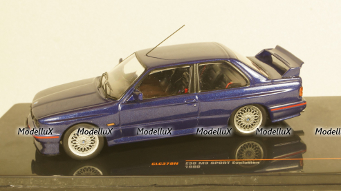 BMW M3 E30 Sport Evolution 1990, CLC378N, IXO 1:43
