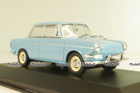 BMW 700 LS 1962, light blue, Minichamps 1:43