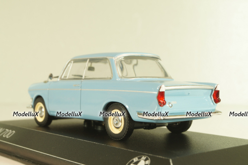 BMW 700 LS 1962, light blue, Minichamps 1:43
