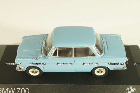 BMW 700 LS 1962, light blue, Minichamps 1:43