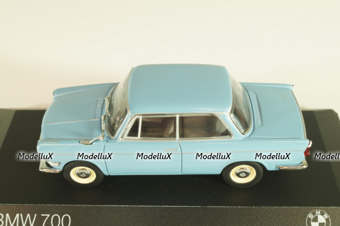 BMW 700 LS 1962, light blue, Minichamps 1:43