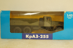 Краз-255, бортовой, хаки, Саратов 1:43