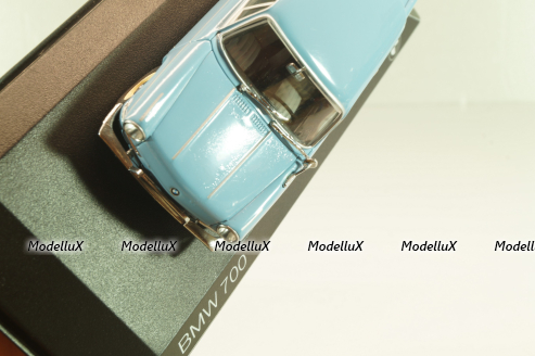BMW 700 LS 1962, light blue, Minichamps 1:43