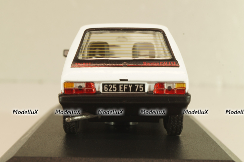 Talbot Samba Rally 1983, white, Les Belles Annees Simca, Altaya 1:43