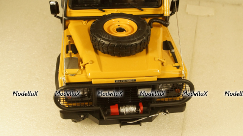 LAND ROVER DEFENDER 110 N 0 RALLY CAMEL TROPHY SABAH-MALAYSIA 1993, ALM810310, Almost Real 1:18