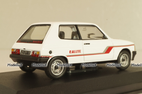 Talbot Samba Rally 1983, white, Les Belles Annees Simca, Altaya 1:43