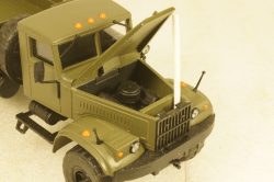 Краз-255, бортовой, хаки, Саратов 1:43