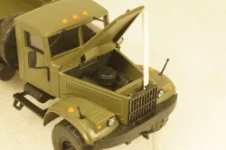Краз-255, бортовой, хаки, Саратов 1:43