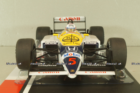 Williams FW11 Honda #5 winner British GP 1986 Nigel Mansell, Formula 1, MCG18627F, MCG 1:18