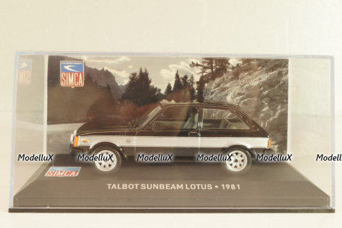 Talbot Sunbeam Lotus 1981, black, Les Belles Annees Simca, Altaya 1:43