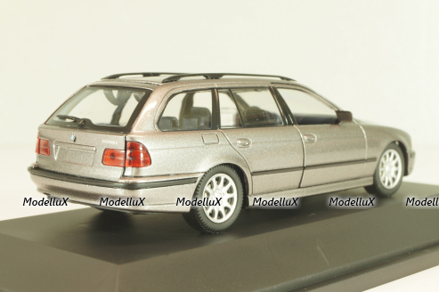 BMW 528i touring (E39) 1995 grey, Schuco 1:43