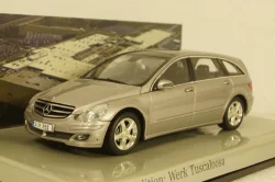Mercedes  R-Klasse, 2005, silver, В6 696 2243, Minichamps 1:43