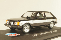 Talbot Sunbeam Lotus 1981, black, Les Belles Annees Simca, Altaya 1:43