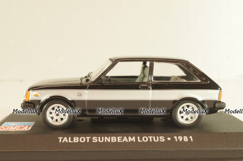 Talbot Sunbeam Lotus 1981, black, Les Belles Annees Simca, Altaya 1:43