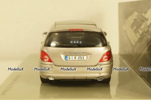Mercedes  R-Klasse, 2005, silver, В6 696 2243, Minichamps 1:43