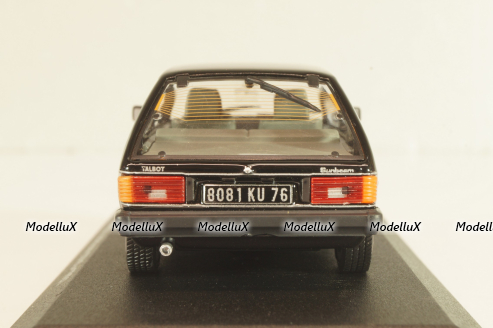 Talbot Sunbeam Lotus 1981, black, Les Belles Annees Simca, Altaya 1:43