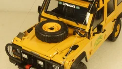 LAND ROVER DEFENDER 110 N 0 RALLY CAMEL TROPHY SABAH-MALAYSIA 1993, ALM810310, Almost Real 1:18
