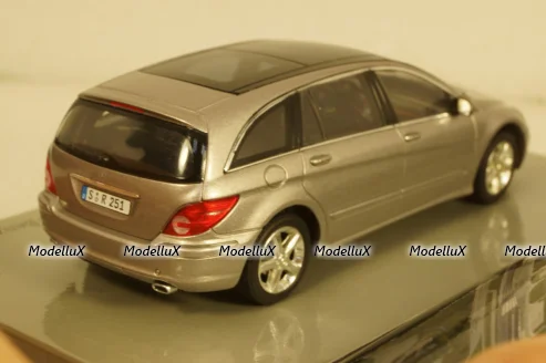 Mercedes  R-Klasse, 2005, silver, В6 696 2243, Minichamps 1:43