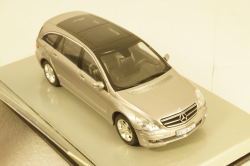 Mercedes  R-Klasse, 2005, silver, В6 696 2243, Minichamps 1:43