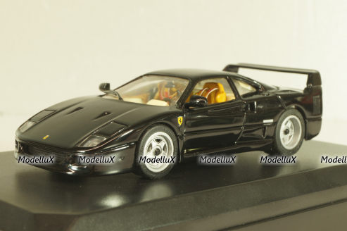 Ferrari F40 1989, black, 152, Detail cars 1:43