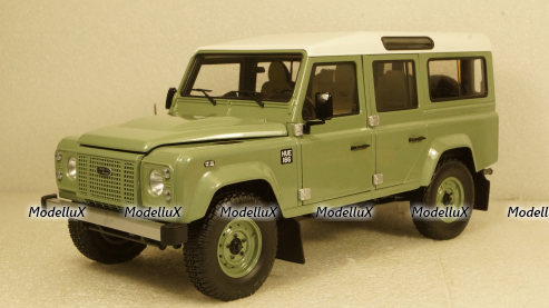 LAND ROVER DEFENDER 110 HERITAGE EDITION - 2015 - GREEN, ALM810307, Almost Real 1:18