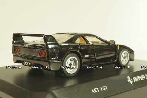 Ferrari F40 1989, black, 152, Detail cars 1:43