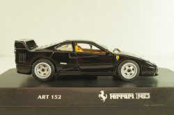 Ferrari F40 1989, black, 152, Detail cars 1:43