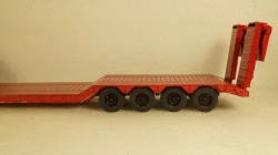 Berliet TB 015 M3 6x4 1960 white/red, low loader semitrailer, TTR024, IXO 1:43 Уценка!