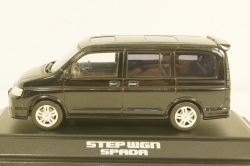 Honda Step Wagon, black, Ebbro 1:43