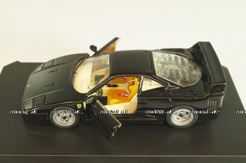 Ferrari F40 1989, black, 152, Detail cars 1:43