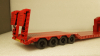 Berliet TB 015 M3 6x4 1960 white/red, low loader semitrailer, TTR024, IXO 1:43