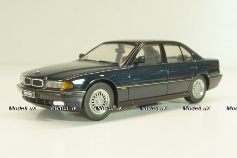 BMW 740i (E38) 1994, dark blue, 070263, Herpa 1:43