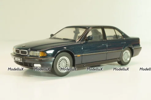 BMW 740i (E38) 1994, dark blue, 070263, Herpa 1:43