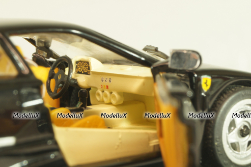 Ferrari F40 1989, black, 152, Detail cars 1:43