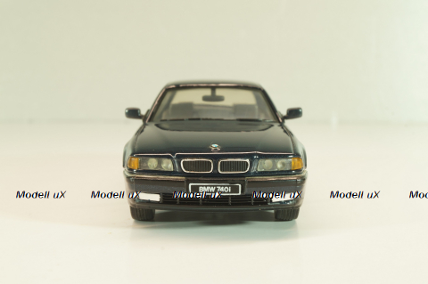 BMW 740i (E38) 1994, dark blue, 070263, Herpa 1:43