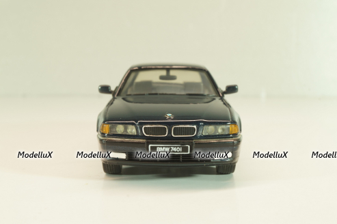 BMW 740i (E38) 1994, dark blue, 070263, Herpa 1:43