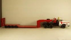 Berliet TB 015 M3 6x4 1960 white/red, low loader semitrailer, TTR024, IXO 1:43 Уценка!
