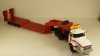 Berliet TB 015 M3 6x4 1960 white/red, low loader semitrailer, TTR024, IXO 1:43 Уценка!