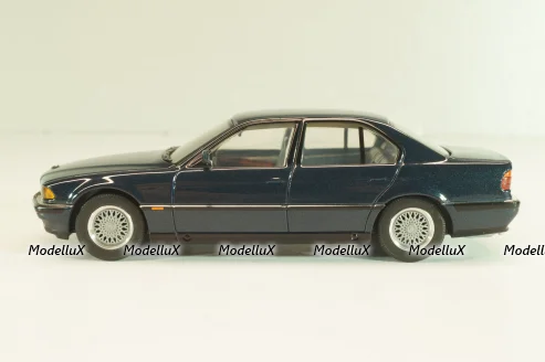 BMW 740i (E38) 1994, dark blue, 070263, Herpa 1:43