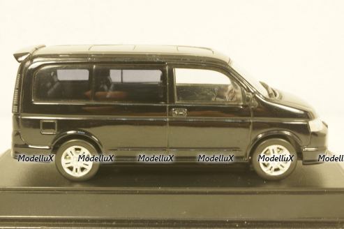 Honda Step Wagon, black, Ebbro 1:43