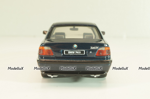 BMW 740i (E38) 1994, dark blue, 070263, Herpa 1:43