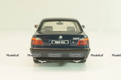 BMW 740i (E38) 1994, dark blue, 070263, Herpa 1:43