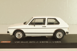 Volkswagen Golf I GTI 1976, white, Schuco 1:43 Уценка!