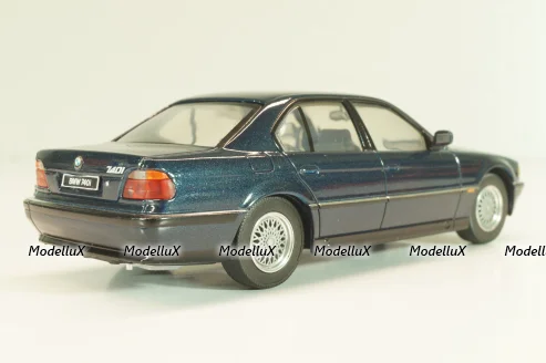 BMW 740i (E38) 1994, dark blue, 070263, Herpa 1:43