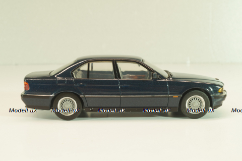 BMW 740i (E38) 1994, dark blue, 070263, Herpa 1:43