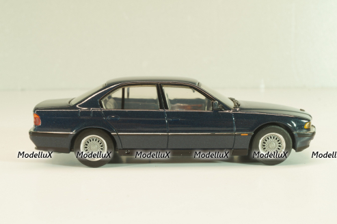 BMW 740i (E38) 1994, dark blue, 070263, Herpa 1:43
