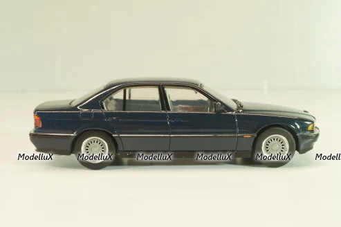 BMW 740i (E38) 1994, dark blue, 070263, Herpa 1:43