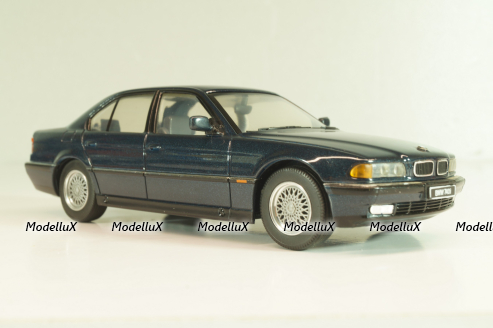 BMW 740i (E38) 1994, dark blue, 070263, Herpa 1:43